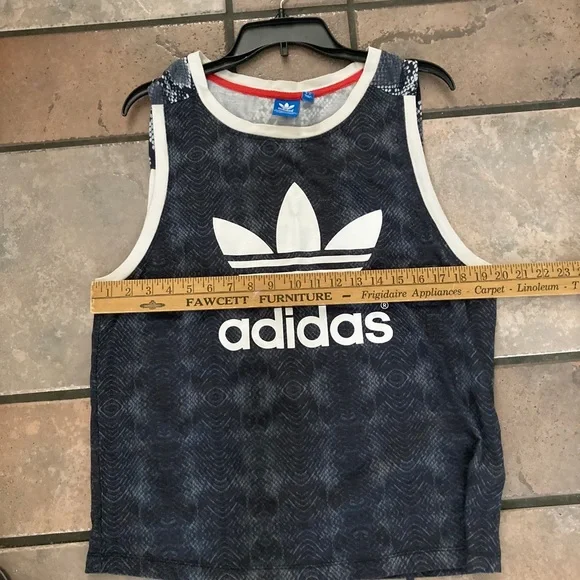 Adidas Originals Men’s Black and Gray Tank Top Size Small - Picture 5 of 5